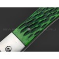 Нож QSP Worker QS128-B сталь N690 satin, рукоять Bone green, кожаный чехол Нож QSP Worker QS128-B сталь N690 satin, рукоять Bone green, кожаный чехол