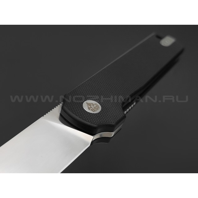 Нож QSP Lark QS144-A сталь 14C28N satin, рукоять G10 black