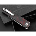 Нож QSP Lark QS144-D сталь 14C28N satin, рукоять Chaotic carbon fiber red Нож QSP Lark QS144-D сталь 14C28N satin, рукоять Chaotic carbon fiber red