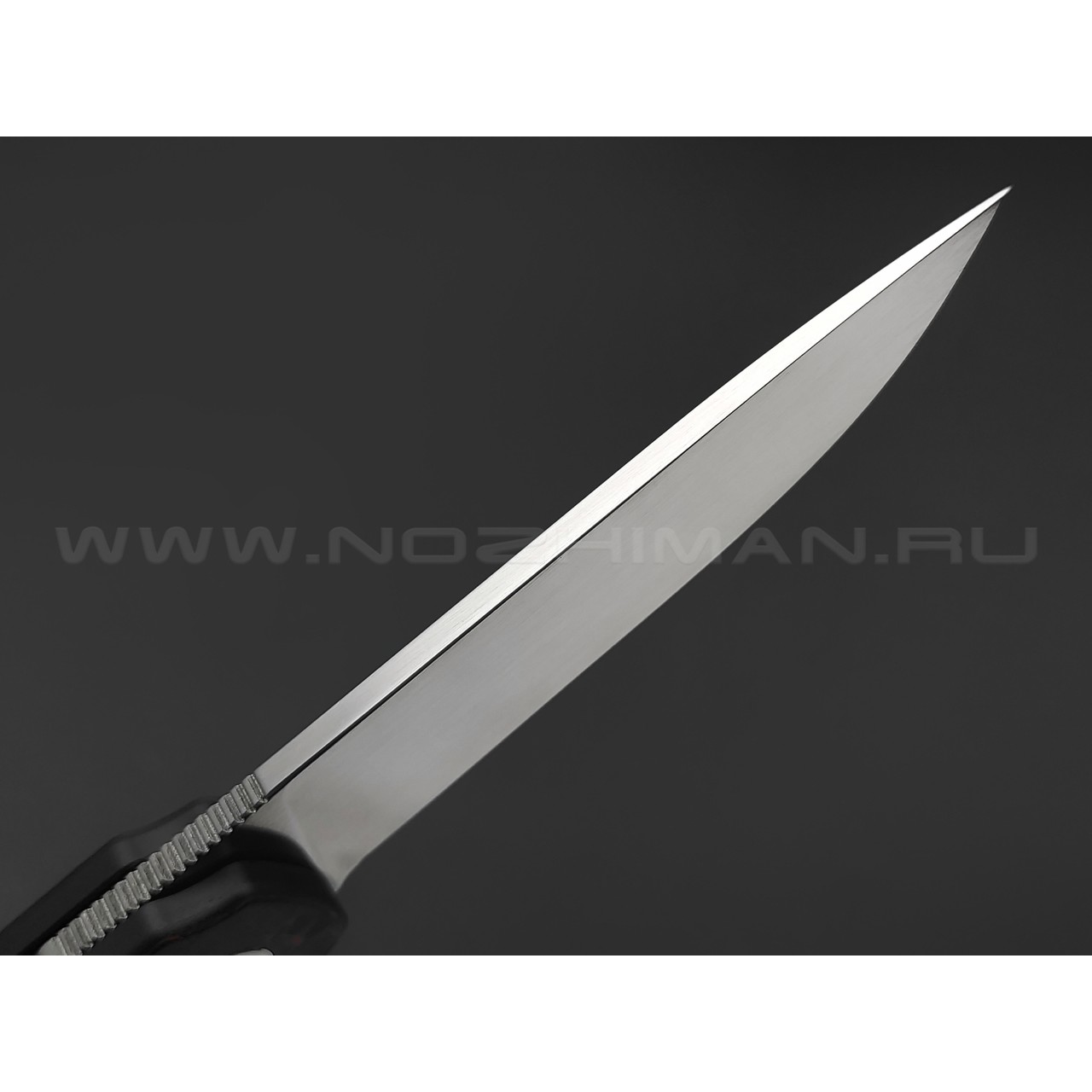 Нож QSP Lark QS144-D сталь 14C28N satin, рукоять Chaotic carbon fiber red