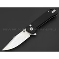 Нож QSP Grebe QS147-C1 сталь 14C28N стоунвош, рукоять G10 black