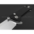 Нож QSP Grebe QS147-C1 сталь 14C28N стоунвош, рукоять G10 black