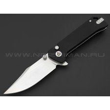 Нож QSP Grebe QS147-C1 сталь 14C28N стоунвош, рукоять G10 black