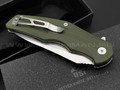 Нож QSP Pangolin QS105-B сталь D2, рукоять G10 OD green