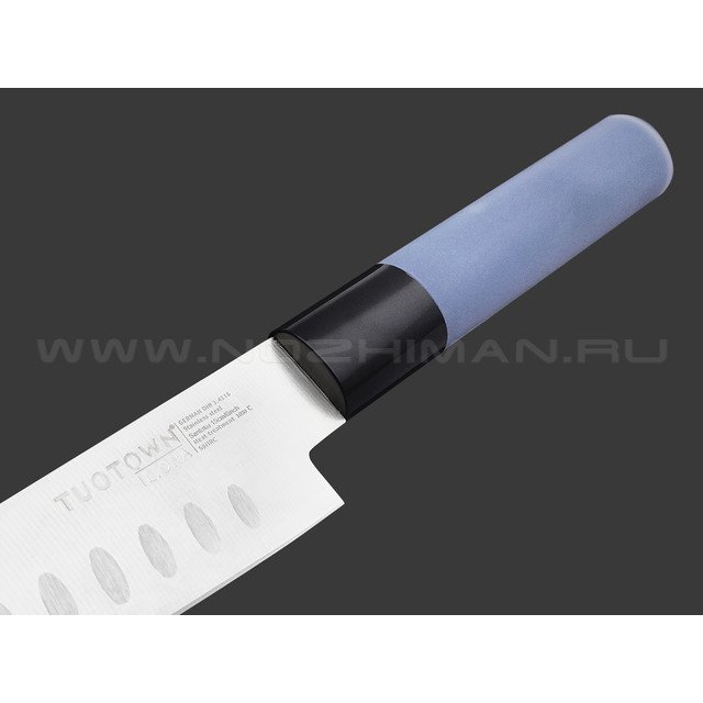 TuoTown Iliona Santoku 15 см 146008 сталь German 1.4116, рукоять ABS, силикон