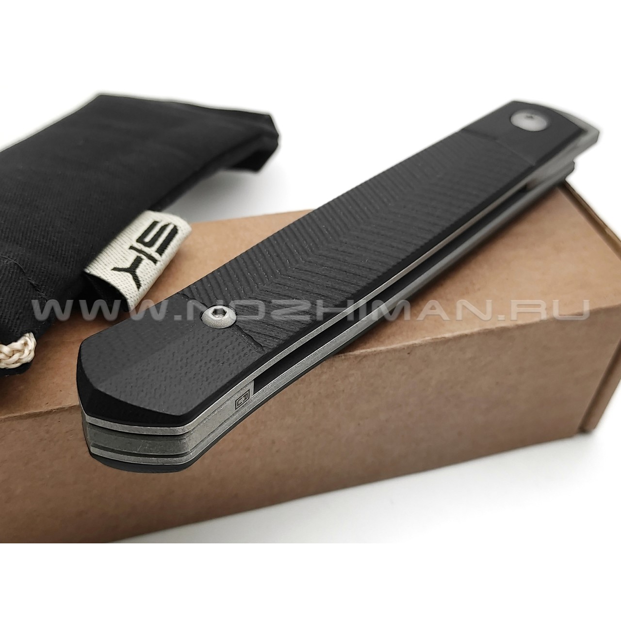 Special Knives складной нож Лиговка сталь Aus-10 стоунвош, рукоять G10 black
