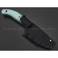 Сергей Шадрин нож SHAD11 сталь D2 satin, рукоять G10 jade Сергей Шадрин нож SHAD11 сталь D2 satin, рукоять G10 jade