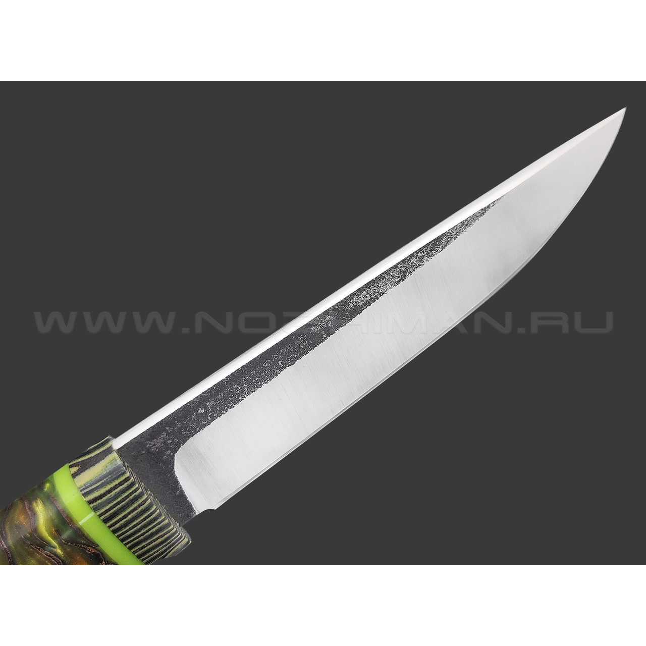 Сергей Шадрин нож SHAD09 сталь N690, рукоять Стаб. шишка, микарта