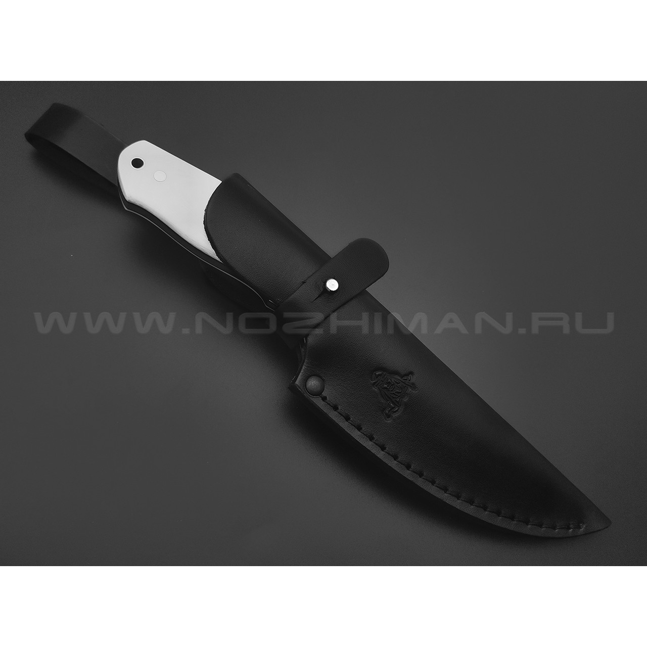 Кметь нож Единорог сталь Bohler N690, рукоять G10 white