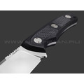 Кметь нож Акула сталь PGK, рукоять G10 black Кметь нож Акула сталь PGK, рукоять G10 black