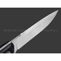 Кметь нож Акула сталь PGK, рукоять G10 black Кметь нож Акула сталь PGK, рукоять G10 black
