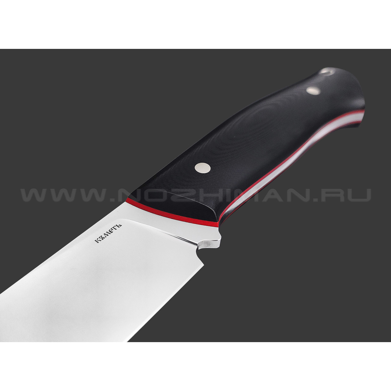Кметь нож Консул ЦМ сталь Bohler K340, рукоять G10 black