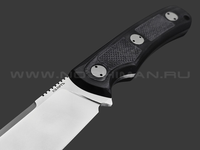 Кметь нож Акула сталь 95Х18, рукоять G10 black