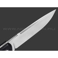 Кметь нож Акула сталь 95Х18, рукоять G10 black Кметь нож Акула сталь 95Х18, рукоять G10 black