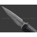 Волчий Век нож Стрелка Custom сталь 95Х18 WA травление, рукоять G10 black & white