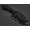 Волчий Век нож Кондрат 10 сталь 95Х18 WA beadblast, рукоять G10 black с резьбой