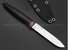 Волчий Век нож Слоненок сталь 95Х18 WA satin, рукоять Micarta black, G10
