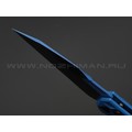 Нож Kershaw Launch 13 7650BLUBL сталь CPM 154, рукоять Aluminium 6061-T6 blue