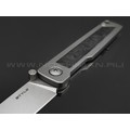 Mr.Blade складной нож Style сталь N690 св, рукоять Титан серый, карбон, кожаный чехол Mr.Blade складной нож Style сталь N690 св, рукоять Титан серый, карбон, кожаный чехол