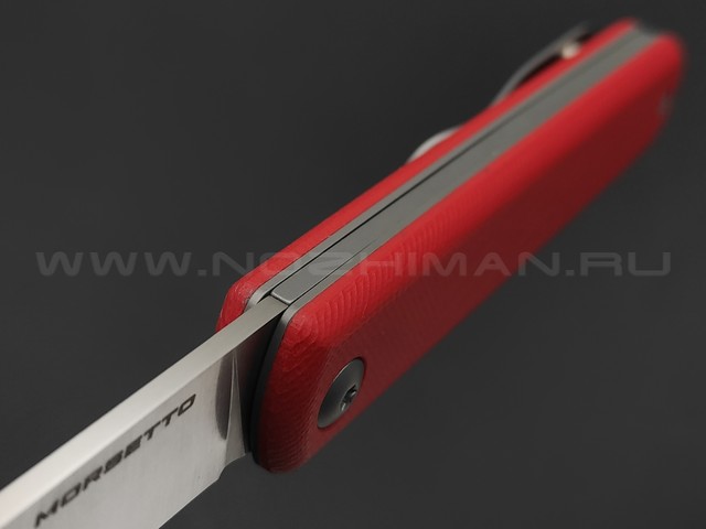 Mr.Blade складной нож Morsetto сталь VG-10, рукоять G10 red