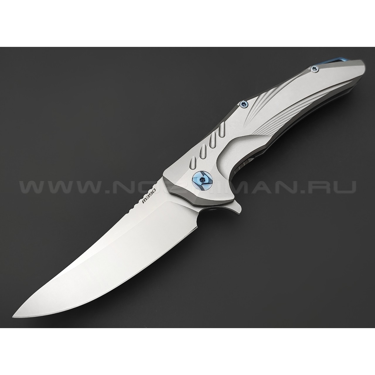 Knife Tech нож Pegasus Ограниченная Серия сталь M390, рукоять Титан TC4 серый