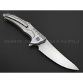 Knife Tech нож Pegasus Ограниченная Серия сталь M390, рукоять Титан TC4 серый