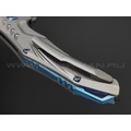 Knife Tech нож Pegasus Ограниченная Серия сталь M390, рукоять Титан TC4 серый