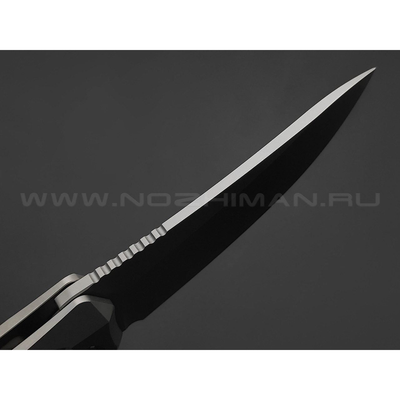 Knife Tech нож Pegasus Ограниченная Серия сталь M390, рукоять Титан TC4 серый