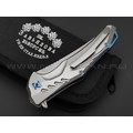 Knife Tech нож Pegasus Ограниченная Серия сталь M390, рукоять Титан TC4 серый