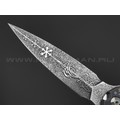 Neyris Knives складной нож ТаоРан WT сталь CPM Magnacut, рукоять Titanium, steel, травление Николая Ежелева