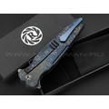 Neyris Knives складной нож ТаоРан WT сталь CPM Magnacut, рукоять Titanium, steel, травление Николая Ежелева
