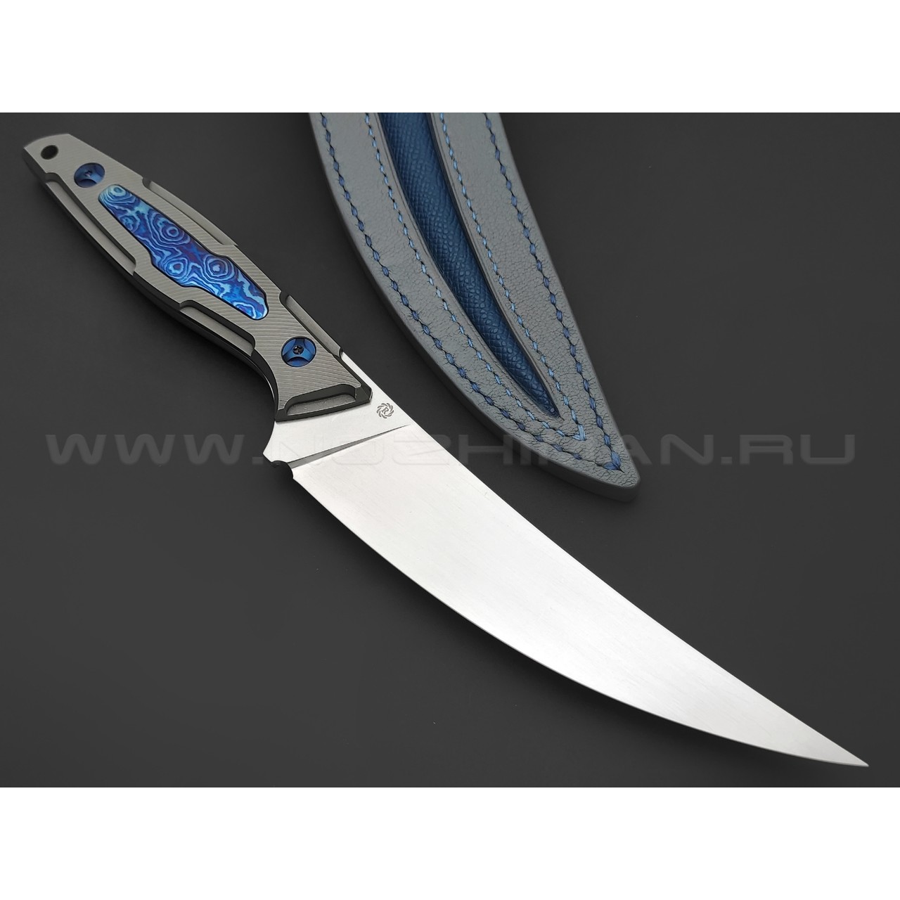 Neyris Knives нож ТехноПерс сталь CPM Magnacut, рукоять Titanium, timaskus