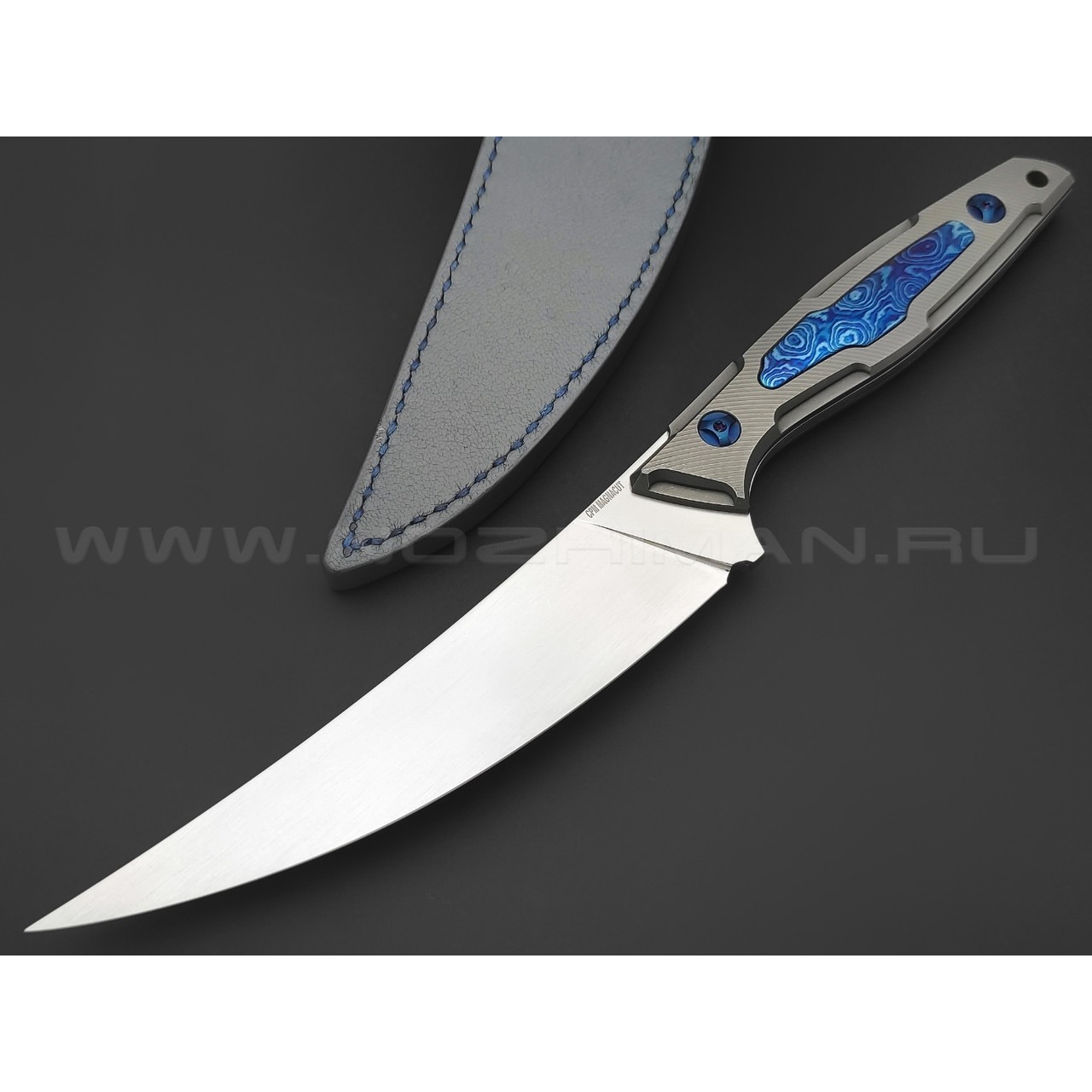 Neyris Knives нож ТехноПерс сталь CPM Magnacut, рукоять Titanium, timaskus
