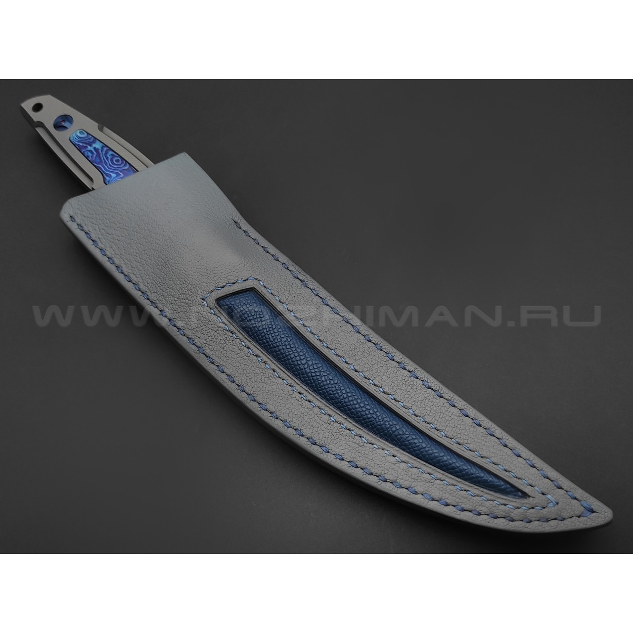Neyris Knives нож ТехноПерс сталь CPM Magnacut, рукоять Titanium, timaskus