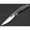 Neyris Knives складной нож Химера-2 №4 сталь CPM 3V, рукоять Titanium, carbon fiber dark matter silver Neyris Knives складной нож Химера-2 №4 сталь CPM 3V, рукоять Titanium, carbon fiber dark matter silver