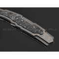 Neyris Knives складной нож Химера-2 №4 сталь CPM 3V, рукоять Titanium, carbon fiber dark matter silver Neyris Knives складной нож Химера-2 №4 сталь CPM 3V, рукоять Titanium, carbon fiber dark matter silver