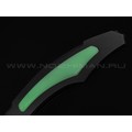 Neyris Knives складной нож Toa сталь CPM 3V, рукоять Titanium, moonglow, травление Николая Ежелева
