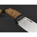Волчий Век нож Слоненок сталь Elmax WA satin, рукоять Стаб. корень ореха, G10 black Волчий Век нож Слоненок сталь Elmax WA satin, рукоять Стаб. корень ореха, G10 black