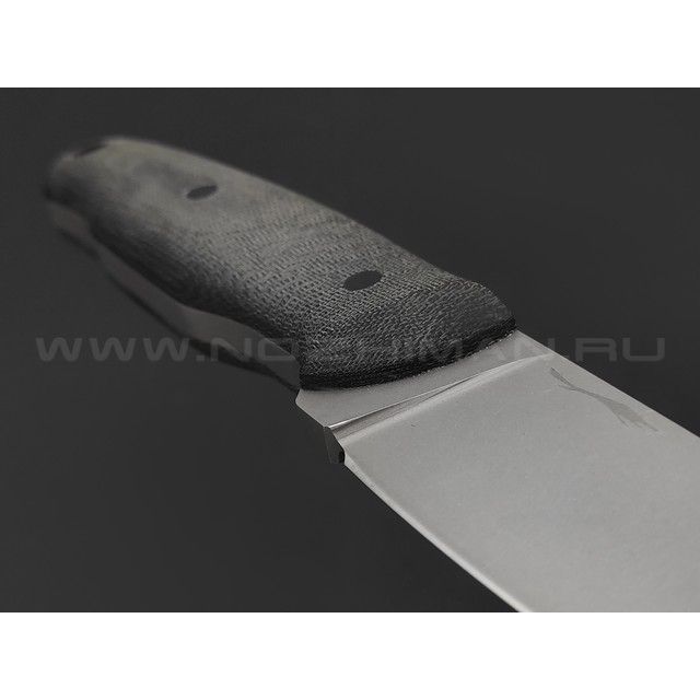 Волчий Век нож Mark-II сталь PGK WA стоунвош, рукоять Micarta grey