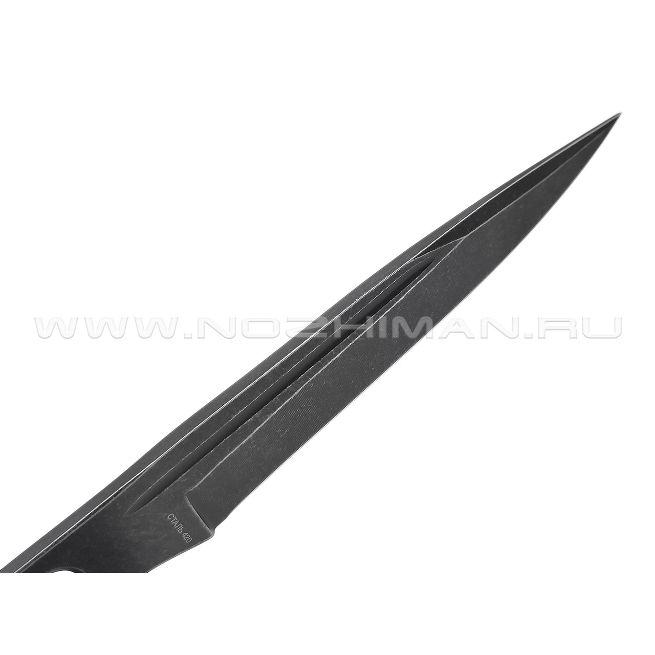 Нокс нож спортивный Вятич-М2 711-550026 сталь 420 блэквош, рукоять Сталь