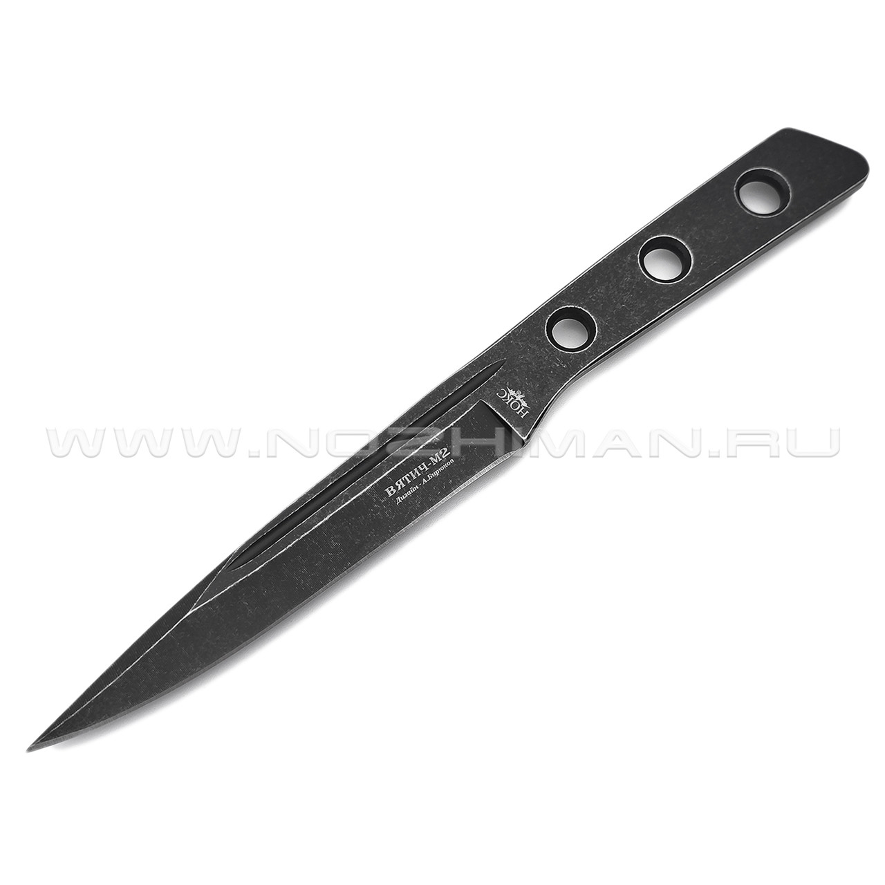 Нокс нож спортивный Вятич-М2 711-550026 сталь 420 блэквош, рукоять Сталь