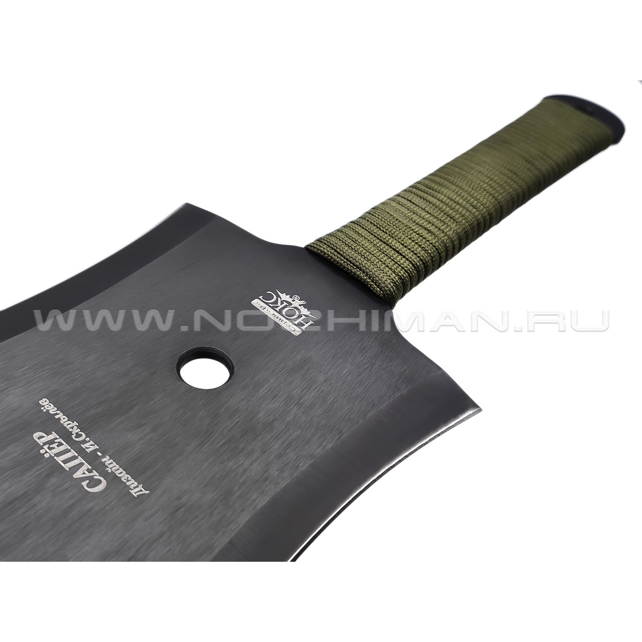 Нокс лопата Сапер У 901-610719 сталь У8 black, рукоять Paracord olive