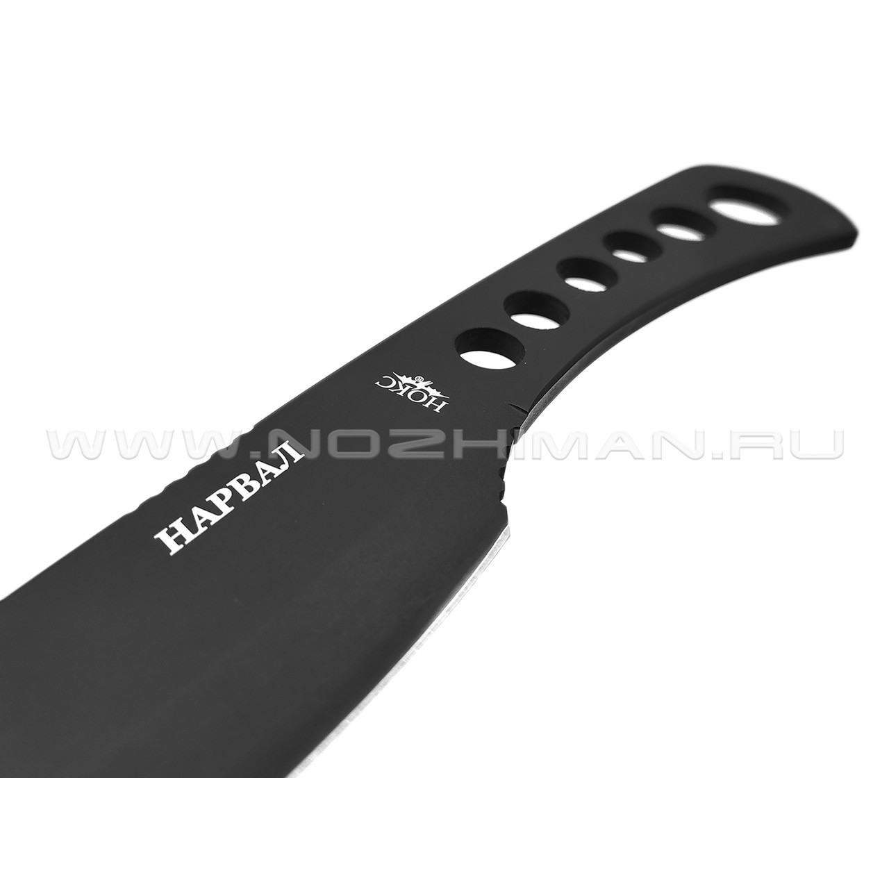 Нокс нож спортивный Нарвал 706-720024 сталь 50Х14МФ black, рукоять Сталь