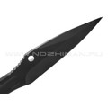 Нокс комплект из 2-х спортивных ножей Гриф 716-720012 сталь 420 black, рукоять Сталь