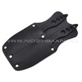 Нокс комплект из 2-х спортивных ножей Гриф 716-720012 сталь 420 black, рукоять Сталь