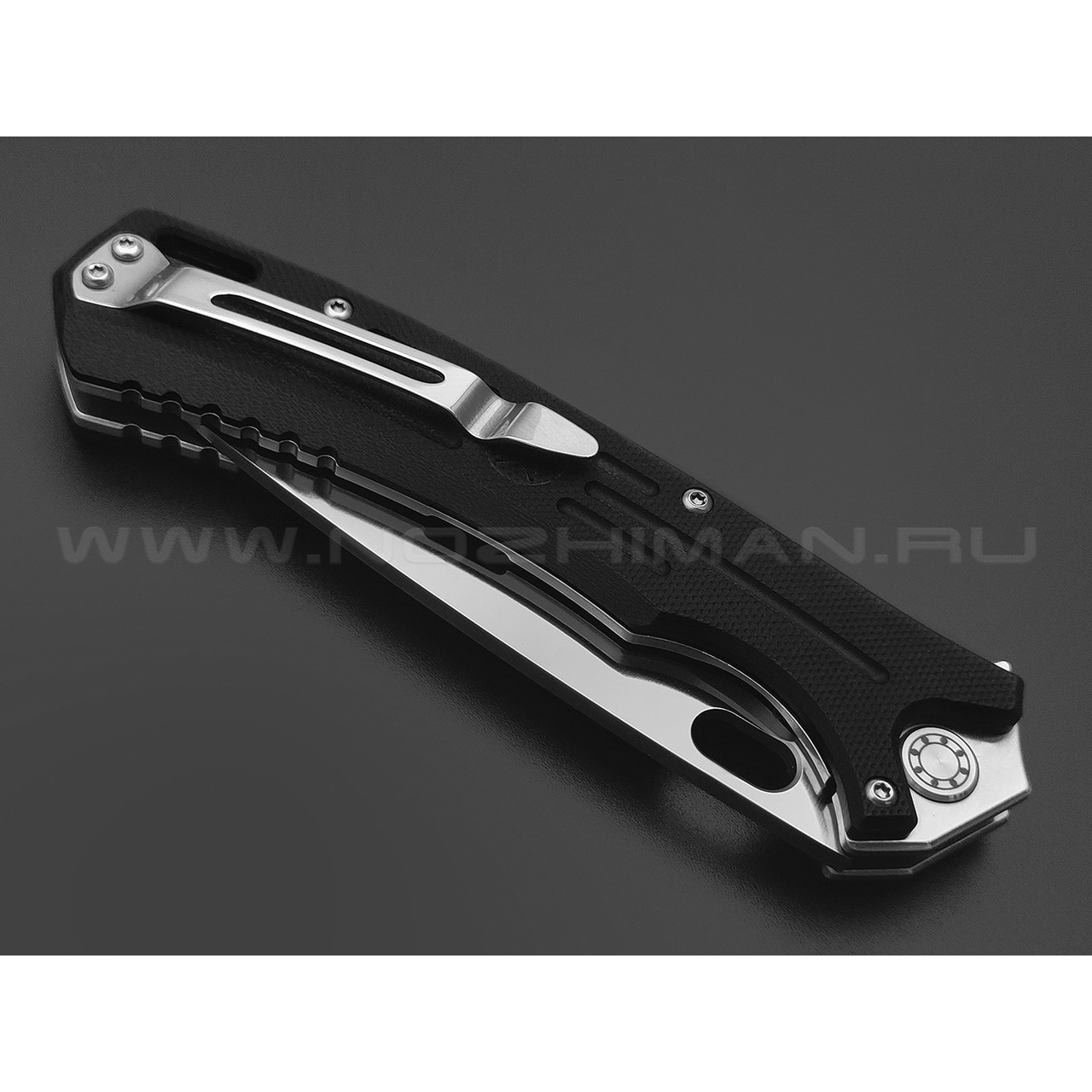 Нокс складной нож Майор 328-100406 сталь D2 satin, рукоять G10 black
