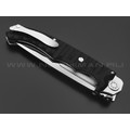Нокс складной нож Кугуар 332-100406 сталь D2 satin, рукоять G10 black Нокс складной нож Кугуар 332-100406 сталь D2 satin, рукоять G10 black