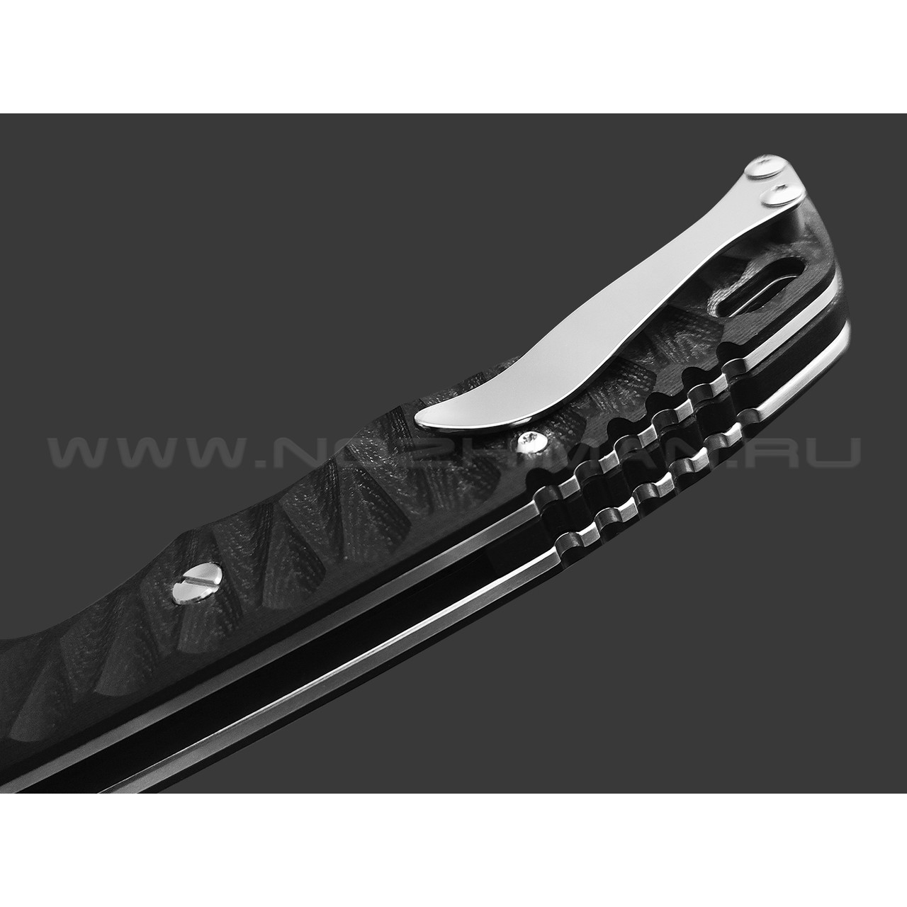 Нокс складной нож Кугуар 332-100406 сталь D2 satin, рукоять G10 black