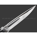 Нокс складной нож Кугуар 332-100406 сталь D2 satin, рукоять G10 black Нокс складной нож Кугуар 332-100406 сталь D2 satin, рукоять G10 black