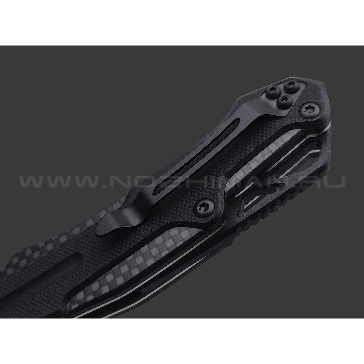 Нокс складной нож Фантом 338-107406 сталь D2 satin, рукоять G10 black
